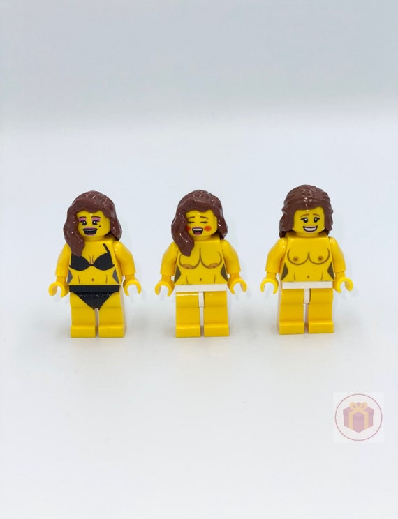 Naked Lgo Minifigures Sexy Individual Minifigures Female Etsy