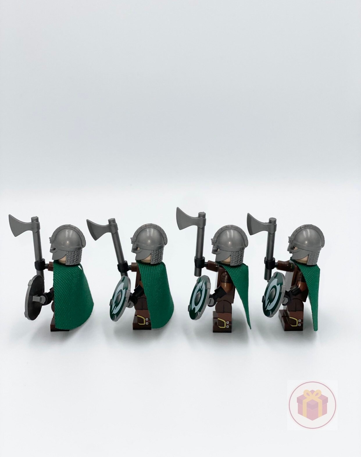 Viking Minifigures Ragnarök Valhalla Warriors Soldiers Etsy
