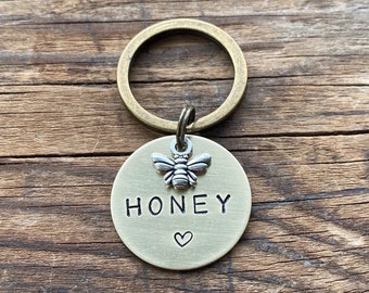 SPRING dog tag, personalized dog tag, dog tag with name, name tag, dog accessories