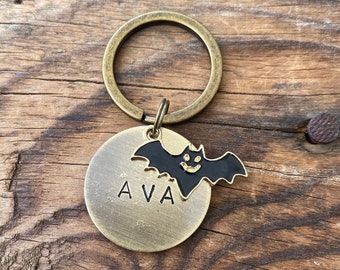Happy Halloween , personalized dog tag