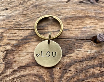 MINI dog tag, puppy tag, dog pendant, personalized tag for dogs, puppy accessories, cats