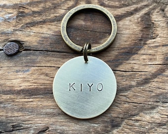 PUR dog tag, personalized dog tag, dog tag with name, dog ID
