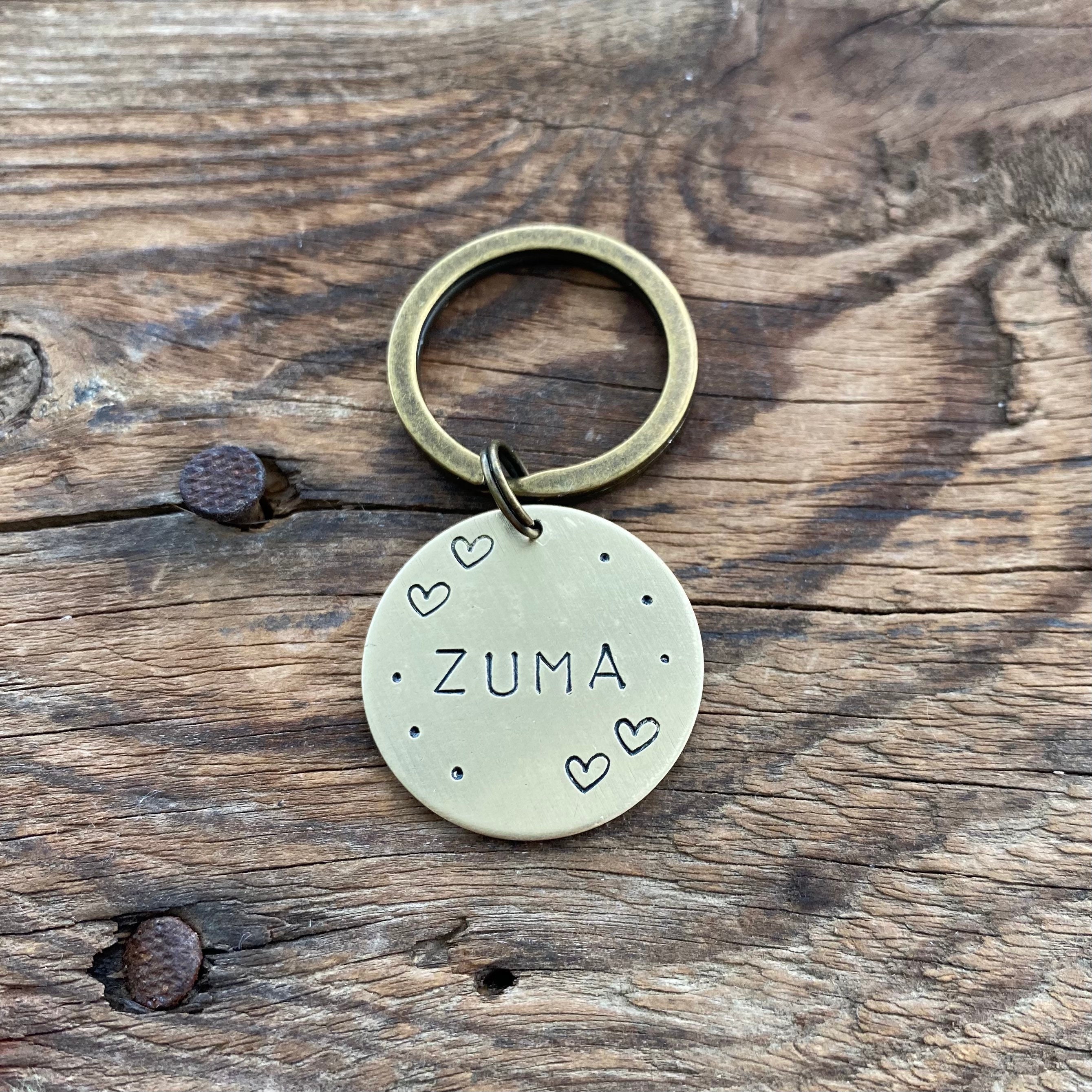 Personalisierte Hundemarke Rund 35 Mm – Edelstahl Mit Gravur (Name & Telefonnummer)