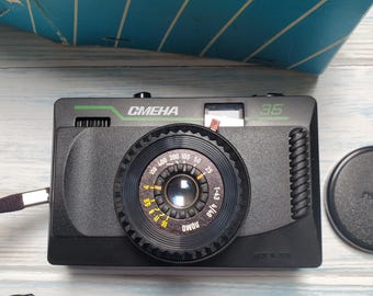 Smena 35 LOMO Vintage Camera Soviet Union Lens: T-43.