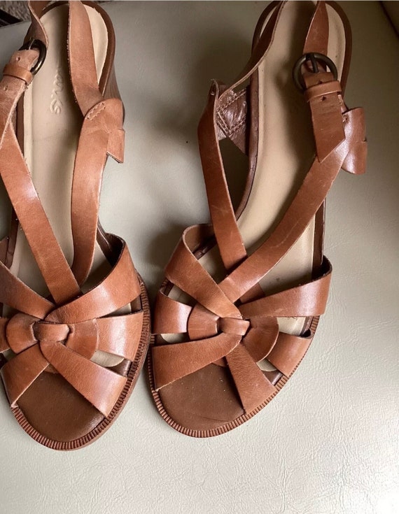 Clarks Leather Sandals Size 5 Etsy UK