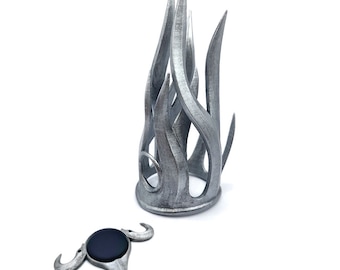 Shadowheart Hair Piece & Circlet Hand Painted Cosplay Item Inspired by Baldur&#39;s Gate 3