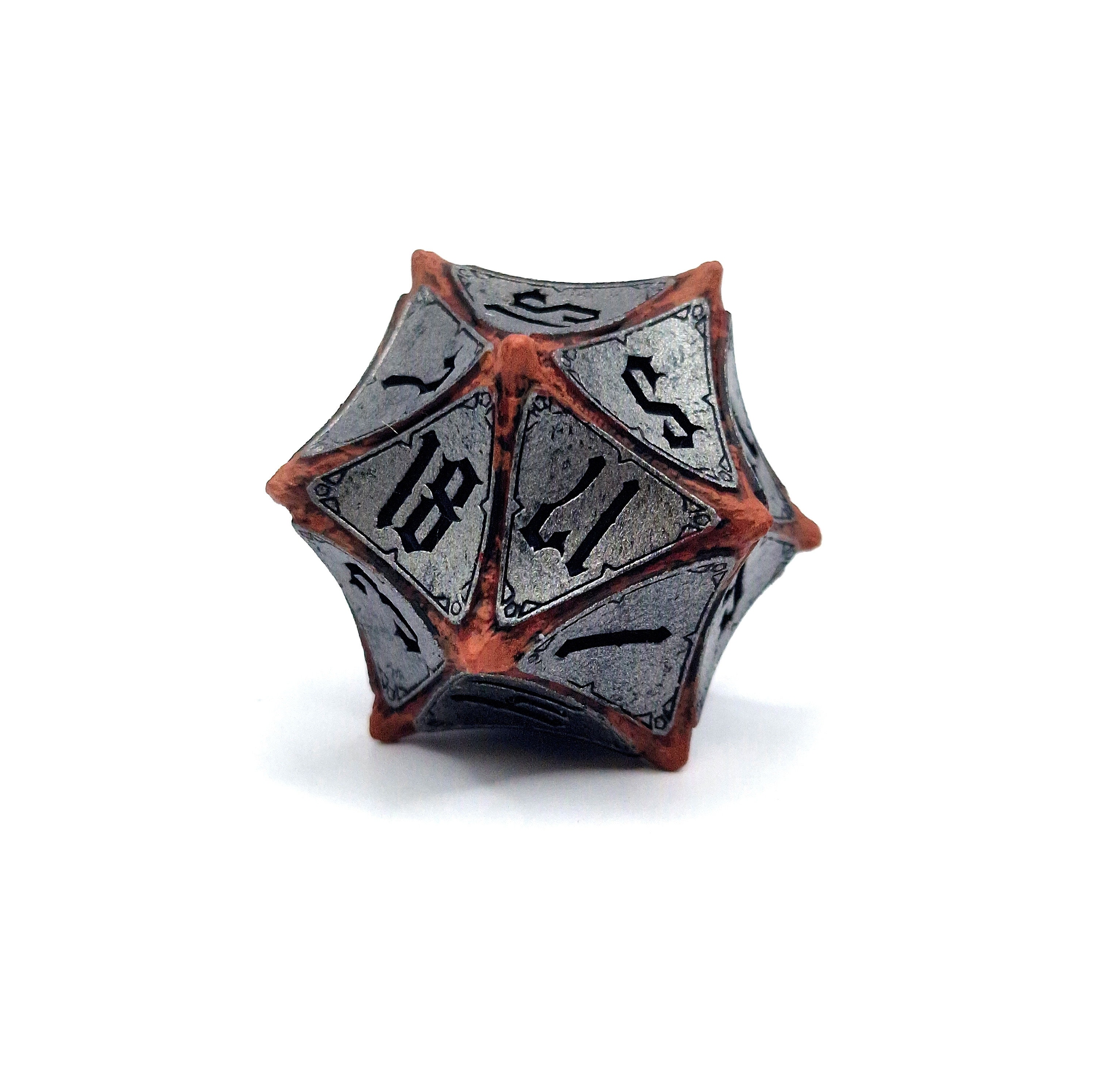 D20 Dice Baldur's Gate 3 Themed - Hand Painted Astral Prism - Etsy