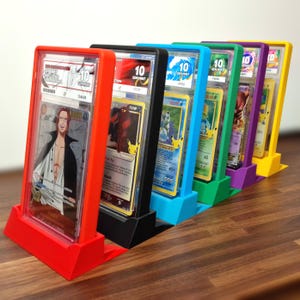 ACE Grading Colour-Matched Display Stands for Graded Guards Protective Bumper Slabs | TCG Stand