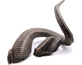 KARLACH Horns Hand Painted Cosplay replica Baldur&#39;s Gate 3