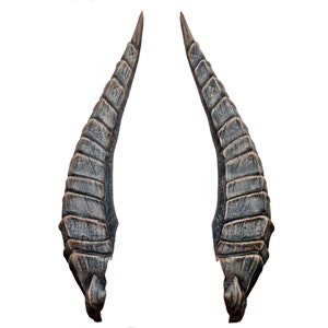 Baleful Spike Horns Hand Painted Cosplay replica Baldur&#39;s Gate 3 Devil Horn