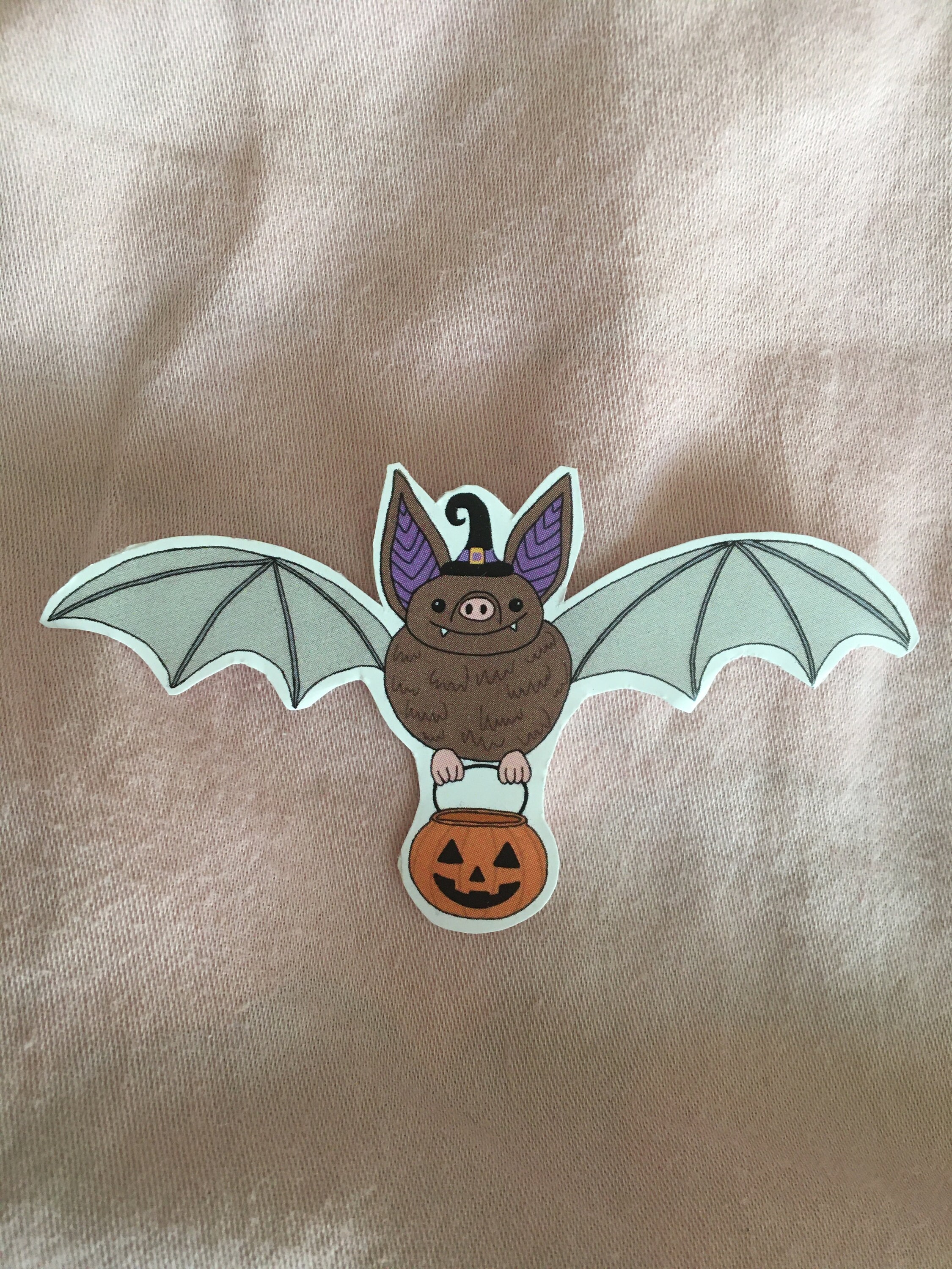 Bat Sticker, Animal Sticker, Pun Sticker, Laptop Sticker, Water Bottle ...