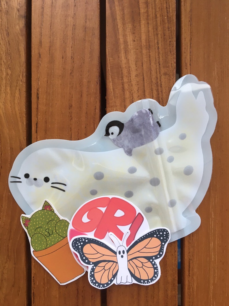 Woops Sticker Pack Oops Bag, Sticker Set, Sticker Pack, Random Sticker, Animal Sticker ...