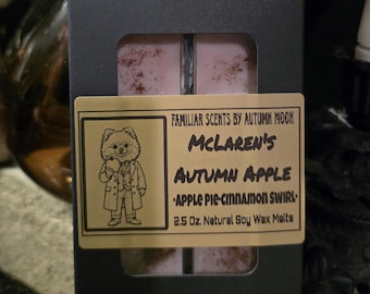 Pastillas de cera aromáticas de manzana y soja de otoño de McLaren