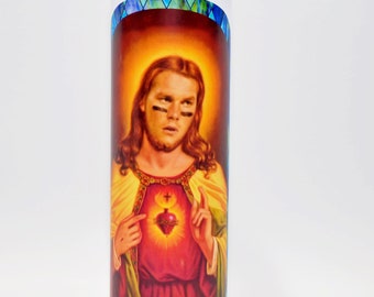 Tom Brady Prayer Candle Tom Brady Gift Saint Tom Brady NFL Prayer Candle New England Patriots Tampa Bay Buccaneers Tom Brady Quarterback