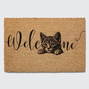 Cat Doormat - Etsy UK