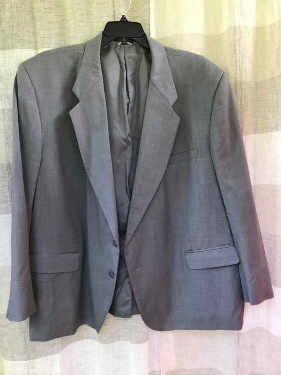 Oleg Cassini suit blazer jacket Sz 52R - image 1