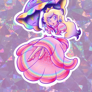 Game Princess vinyl sticker / video game art