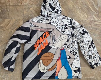 HGC Bunny Space Jam バニー　スペース　ジャム　ジャケット Vintage Members Only Looney Tunes Space Jam Puffer Mens XL Bugs