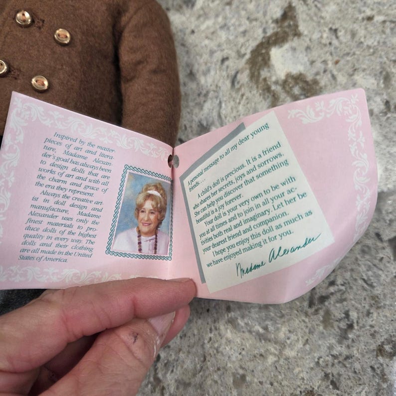 Muñeca Laurie de Madame Alexander de Mujercitas, 10 pulgadas, traje de niño coleccionable imagen 7