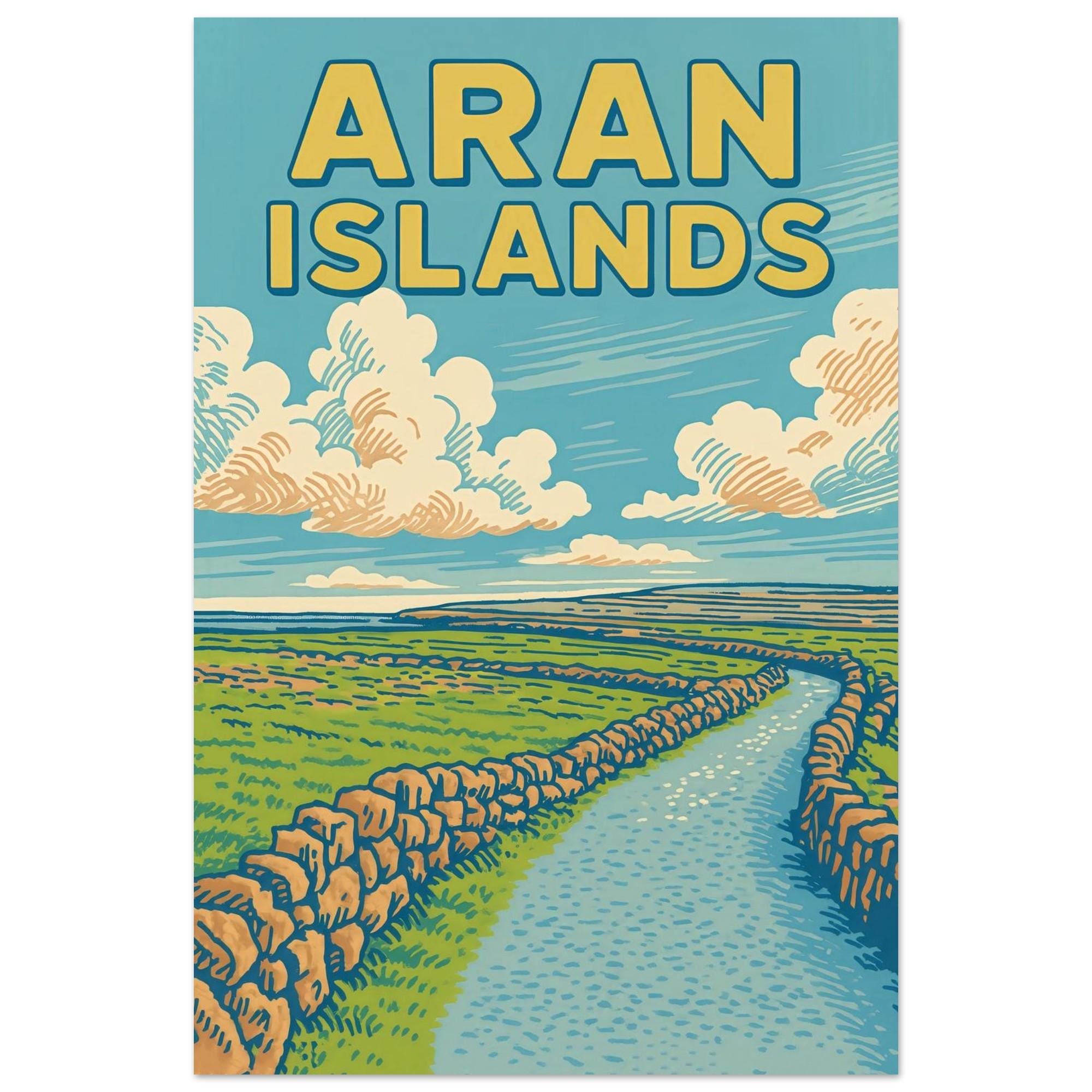 Aran Islands Travel Art