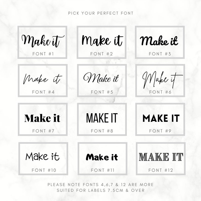 Personalised Vinyl Name Labels Custom Word Decals Etsy UK