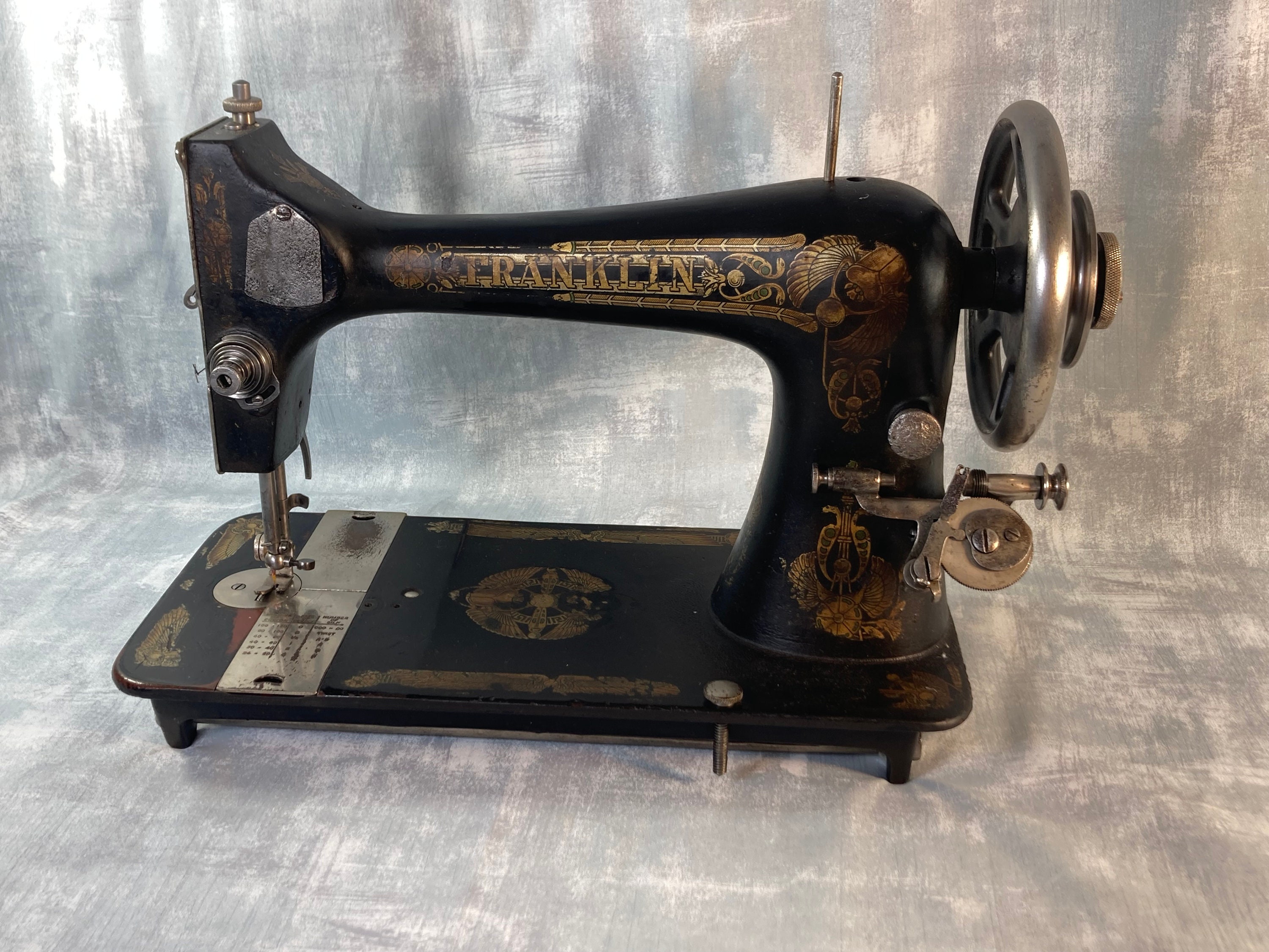 Ornate Vintage Pedal Sewing Machine