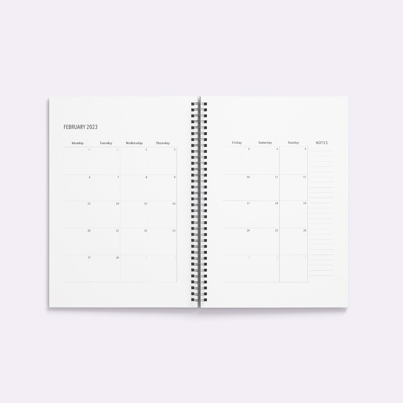 Planner 2023 2023 Weekly & Monthly Planner Printable Etsy