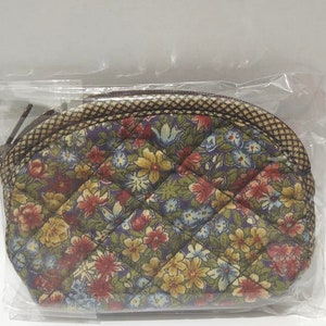 Fabric Floral Cotton Coin Purse Handmade Washable 4