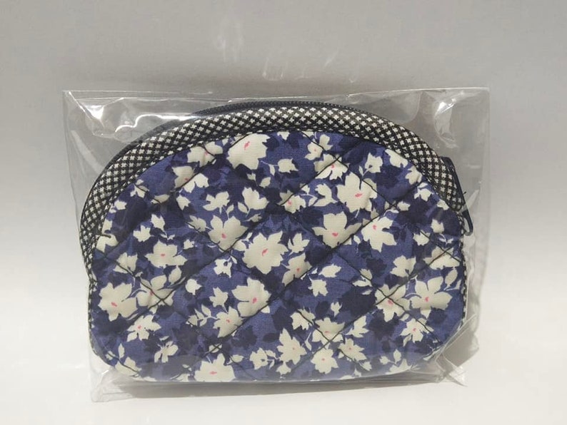 Fabric Floral Cotton Coin Purse Handmade Washable 3