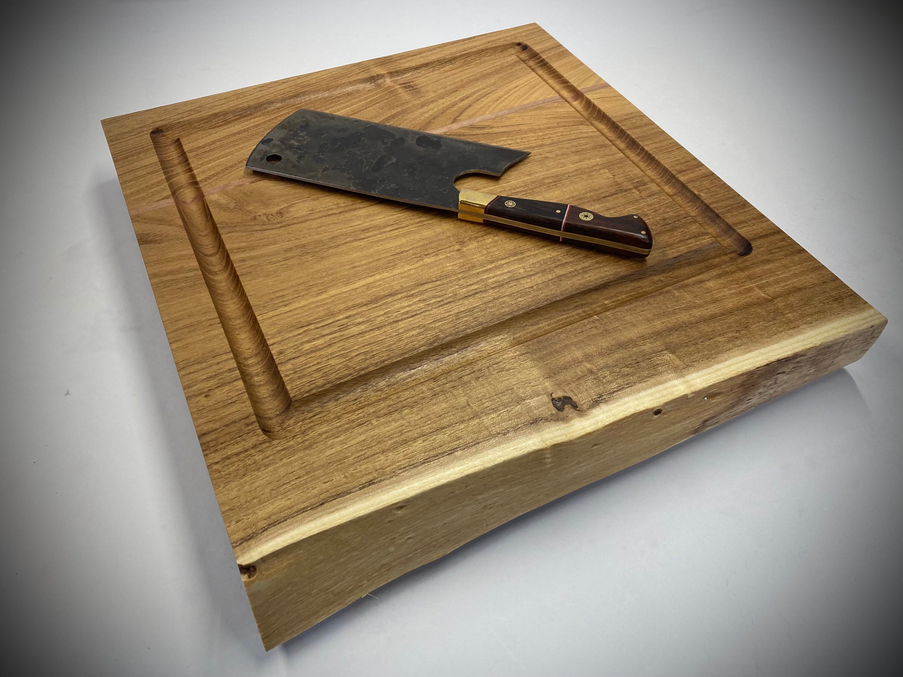 Salvaged Black Locust Wood Cutting Board Etsy