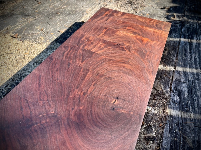 Salvaged Walnut End Grain Cutting Board Etsy
