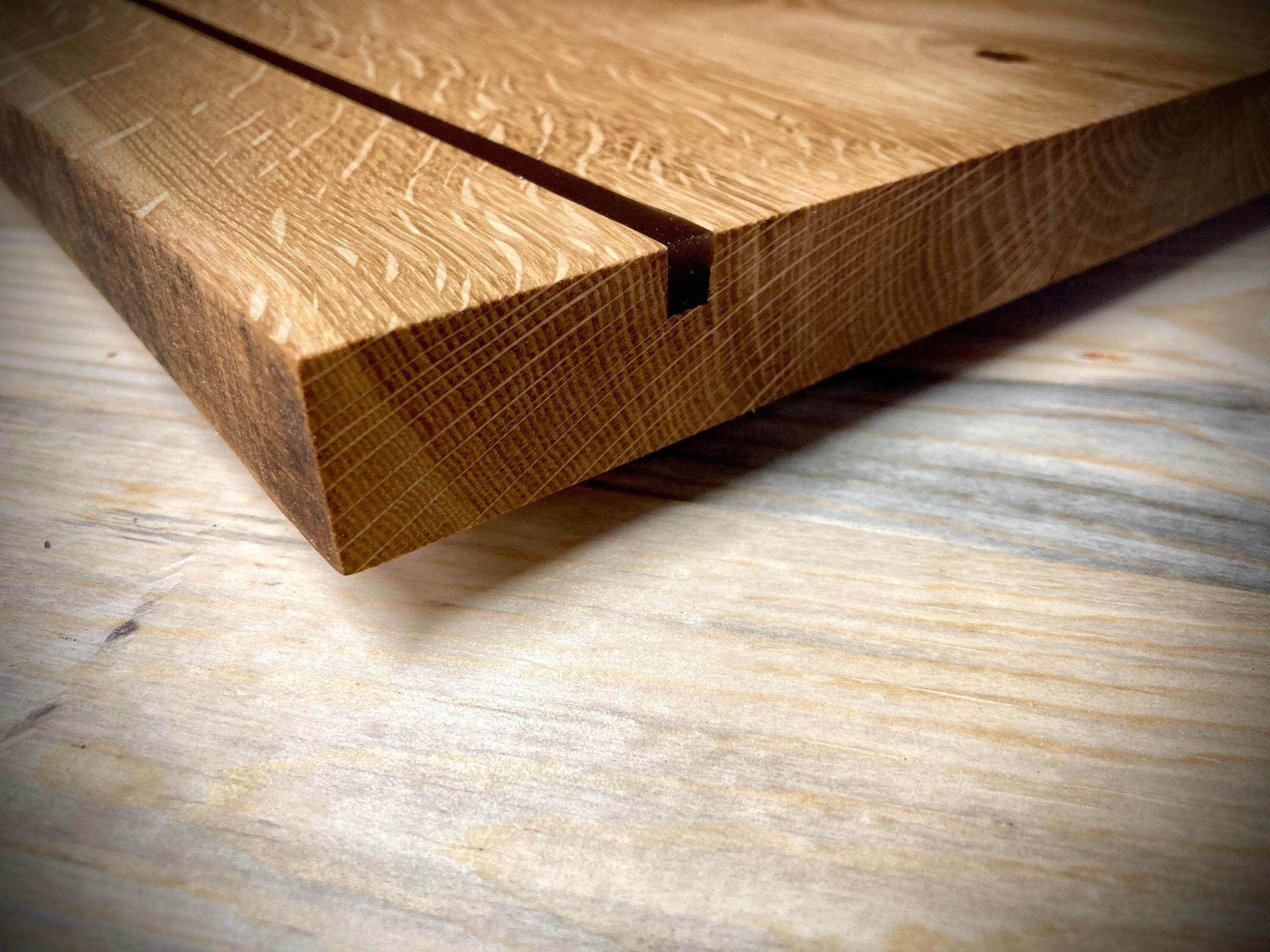 Salvaged White Oak Cutting Board Etsy