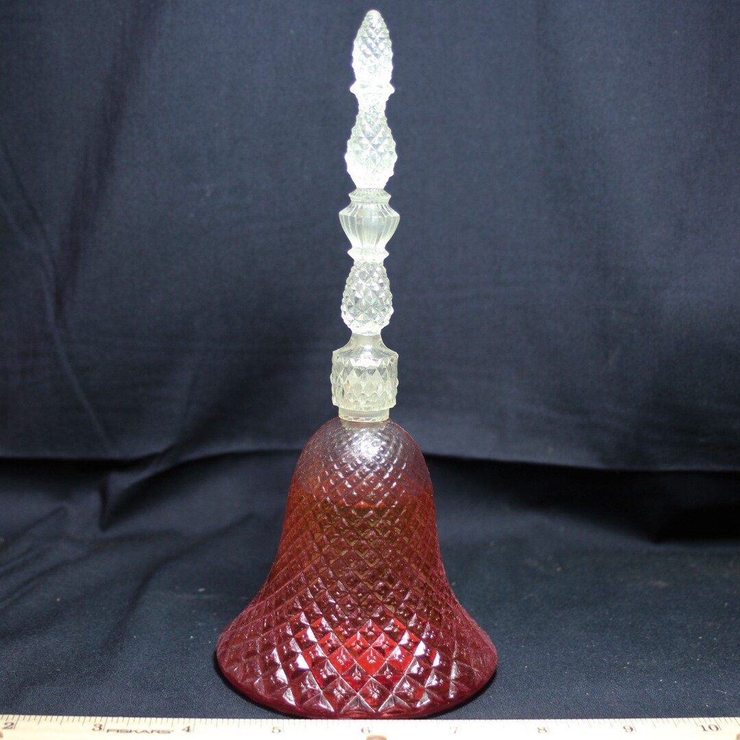 Avon rosepoint Bell Perfume Bottle Etsy