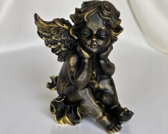 祈る天使の像 – スピリチュアルギフト、洗礼や結婚式のための