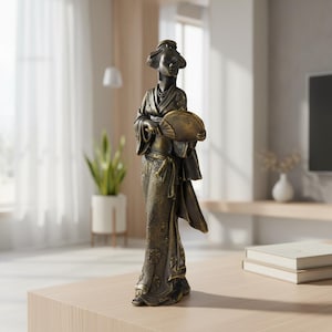 Figurine Buste Résine 1:10 - Femme Guerrière Antique - Non Peinte - À Assembler Et Peindre