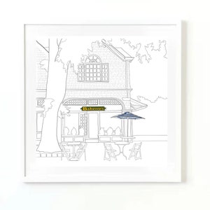 Babette&#39;s East Hampton Print