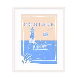 Montauk New York Poster Print