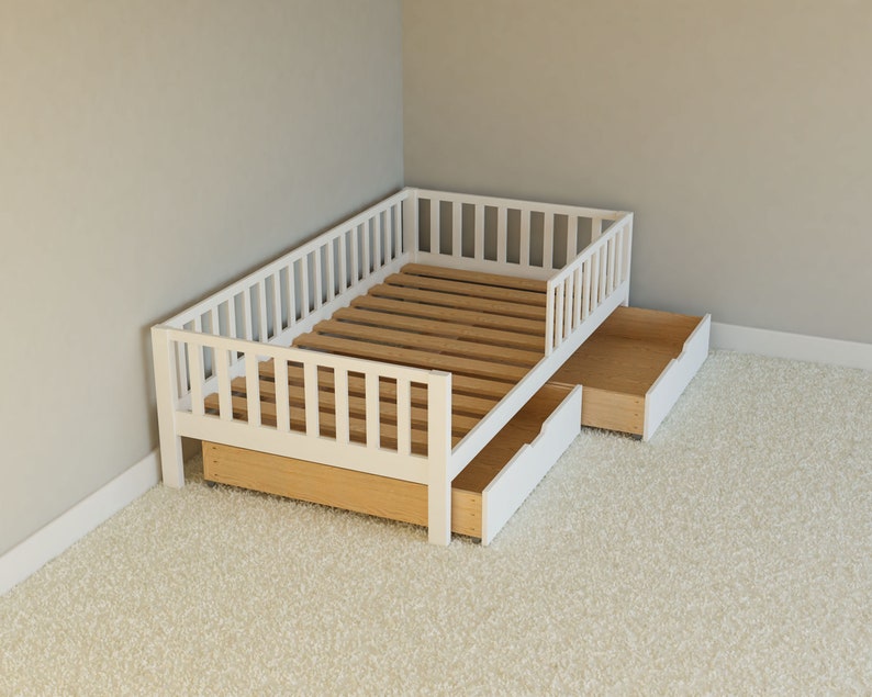 Twin Bed Plan PDF DIY Etsy