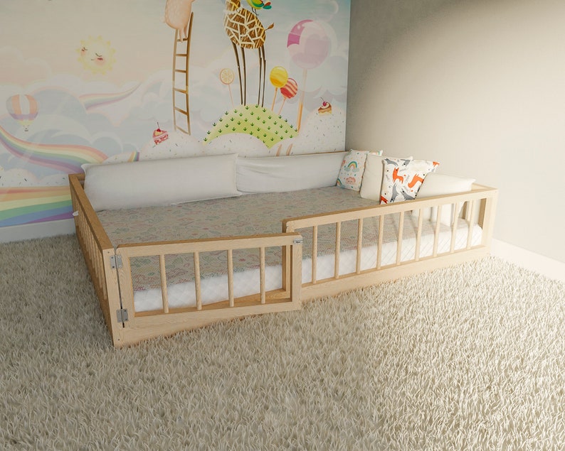 Montessori Floor Bed Plan Full Size PDF DIY Etsy