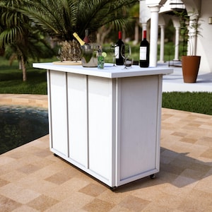 Plano de barra plegable (hazlo tú mismo en PDF), barra plegable, barra plegable, barra de café, barra de cumpleaños, barra para eventos, plano de barra de comida, barra portátil