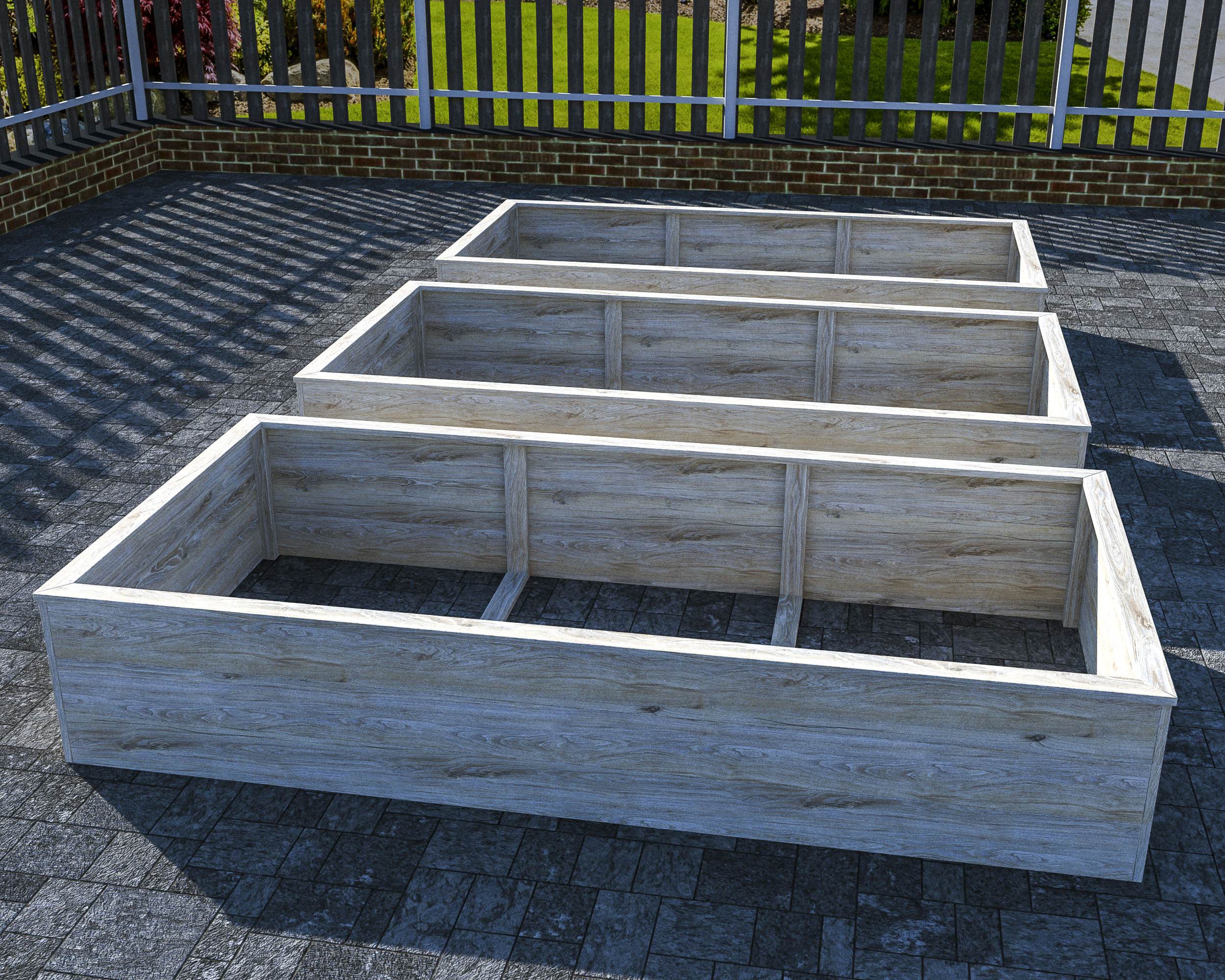 Raised Garden Bed Plans 4 ft. x 8 ft. PDF DIY Etsy