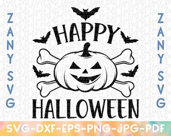 Happy Halloween Svg Happy Halloween Sign Files for Cricut Happy Halloween Banner Happy Halloween Shirt Happy Halloween Svg Halloween Clipart