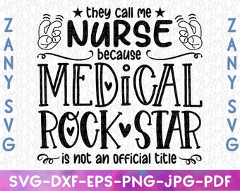 Funny Nurse Svg Files For Cricut One Rock Star Nurse Graduation Funny Nurse Mug Svg Nurse Cup Nurse Badge Reel Funny Gifts Funny Nurse Gift
