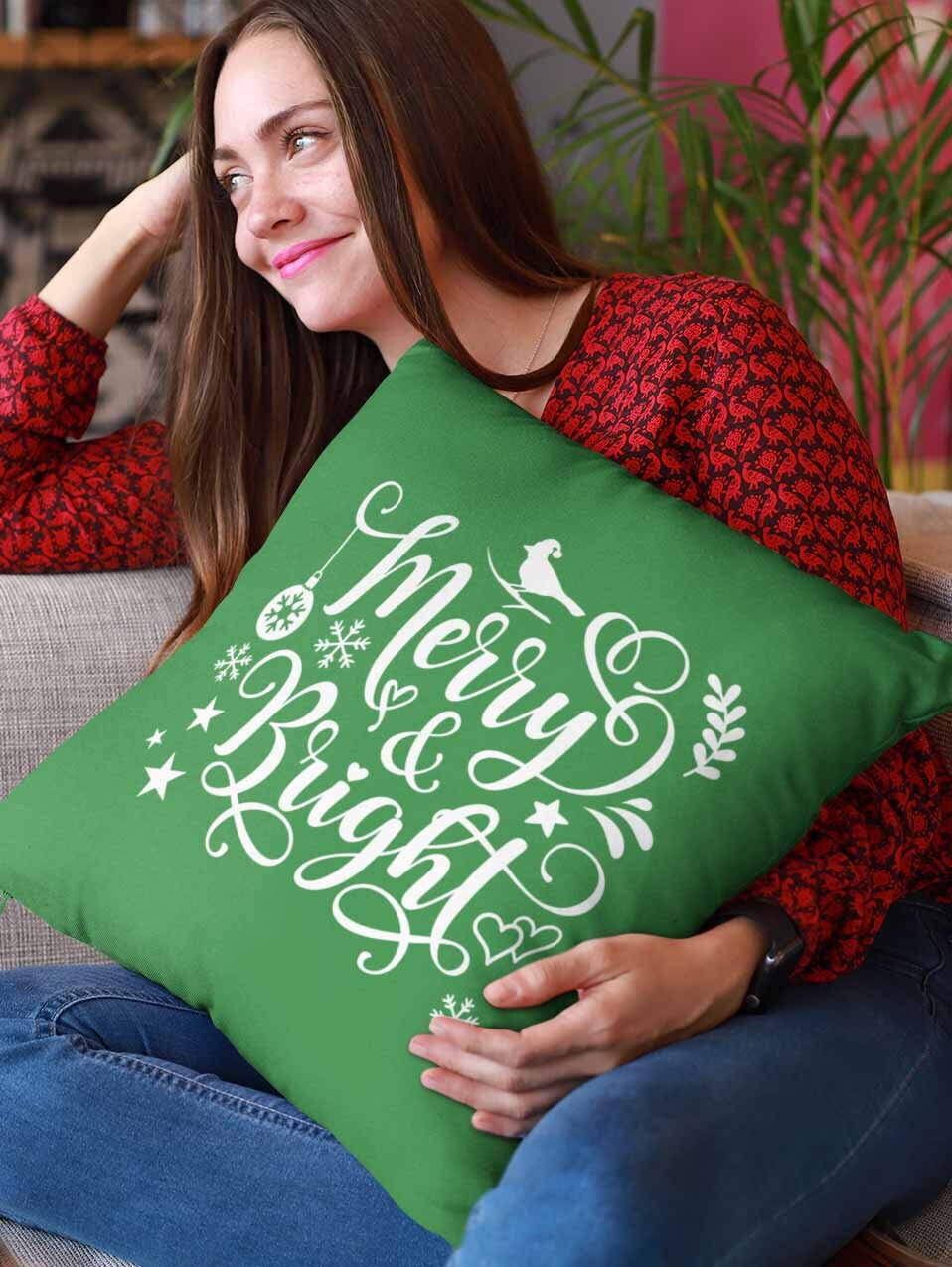 Merry and Bright Svg Files for Cricut Christmas Decor Christmas Svg ...