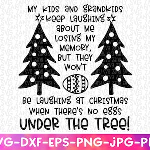 Pas d’œuf sous l’arbre Drôle de retraite svg Fichier pour cricut Retraité svg Personne âgée Vieux âge Gag Cadeau Vieilles vies Compte Grand-parent Ornement