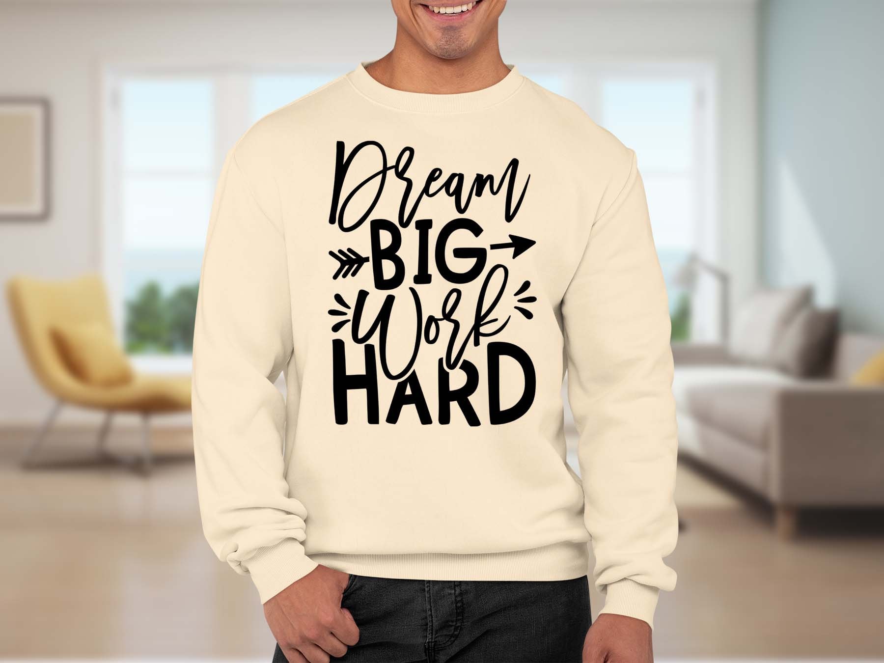 Dream Big Work Hard Motivational Svg Files for Cricut Inspirational Svg ...