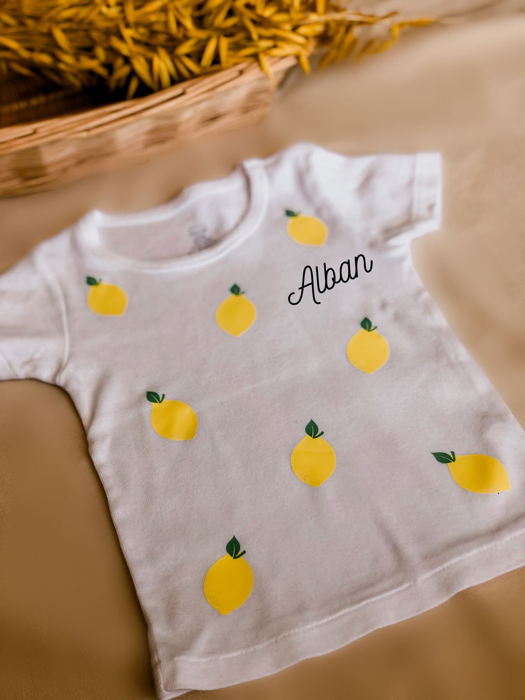 White baby shirt 1824 months // gender neutral baby clothes Etsy