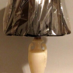 Vintage Aladdin Alacite Table Lamp with New Shade & Wiring