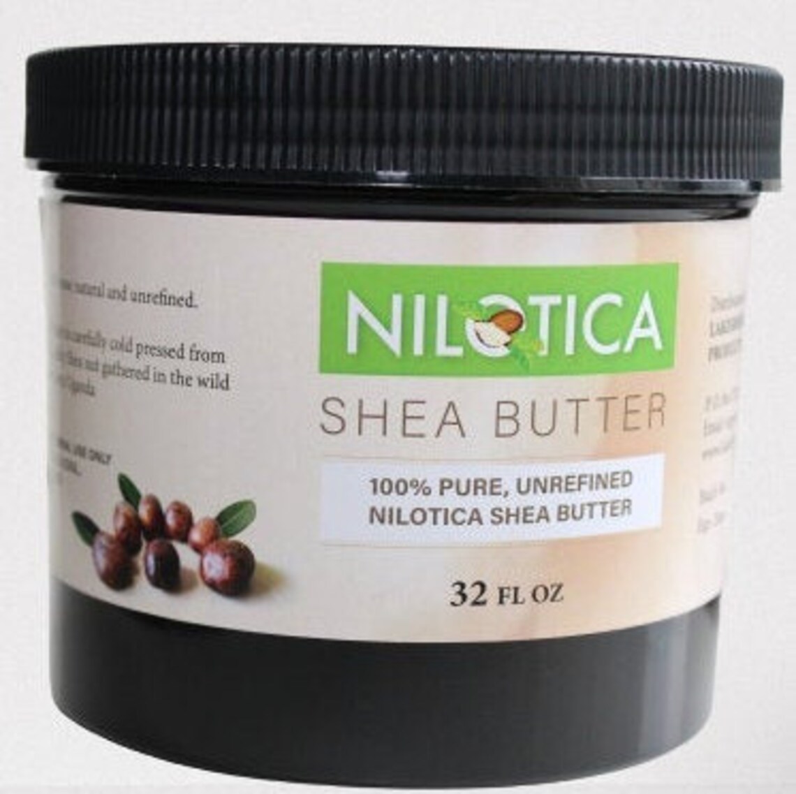 Unrefined Raw 100 Nilotica Organic Shea Butter 4 oz Light Etsy