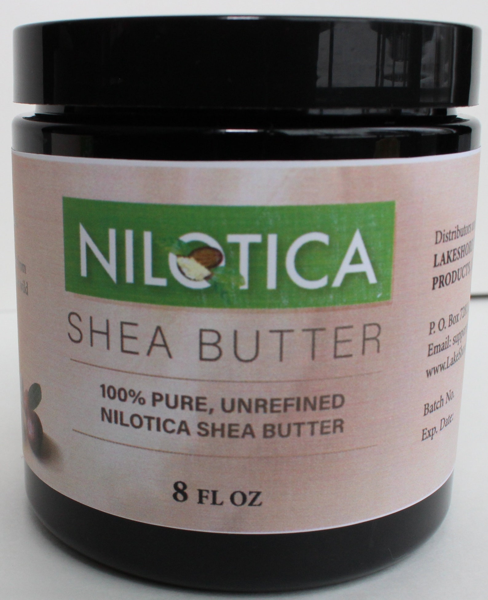 Unrefined Raw 100 Nilotica Organic Shea Butter 32 Oz. Light Yellow